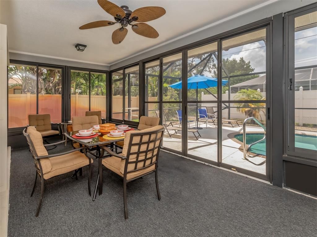Dining room, Interior, Sun Room