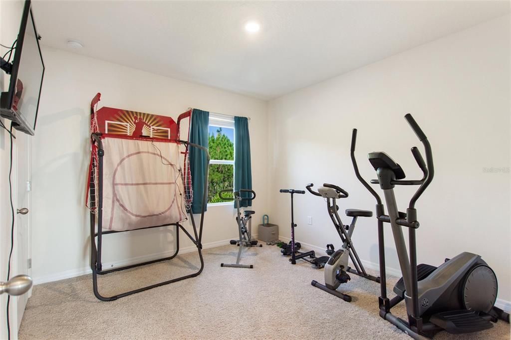 Fitness Equipment, Interior, Recessed Lighting