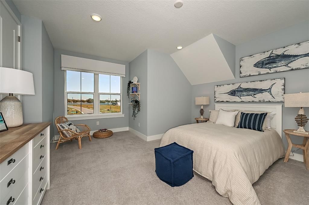 Bedroom, Interior, Recessed Lighting, Water