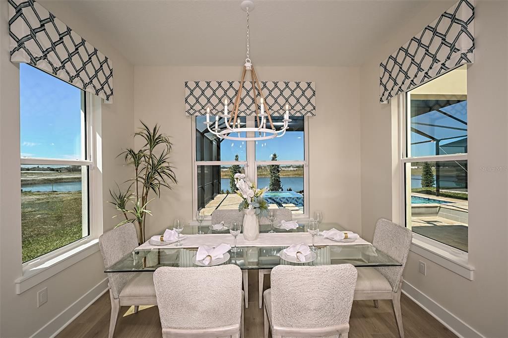 Chandelier, Dining room, Interior, Pendant Lights, Water, Wood Texture Flooring
