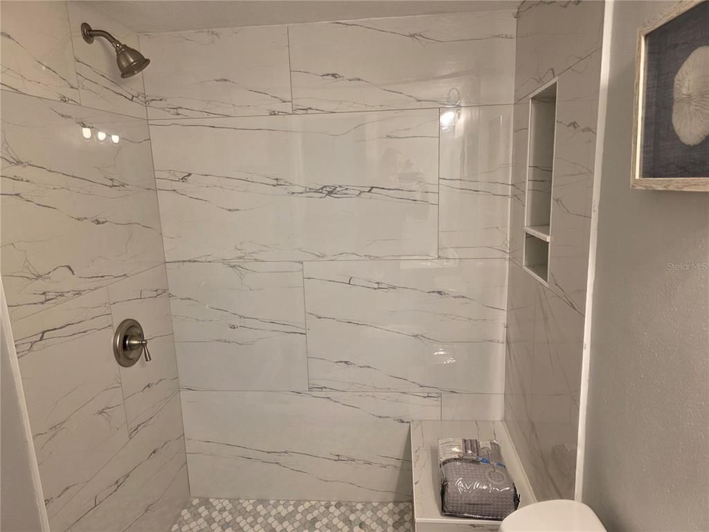 Bathroom, Interior, Marble Walls