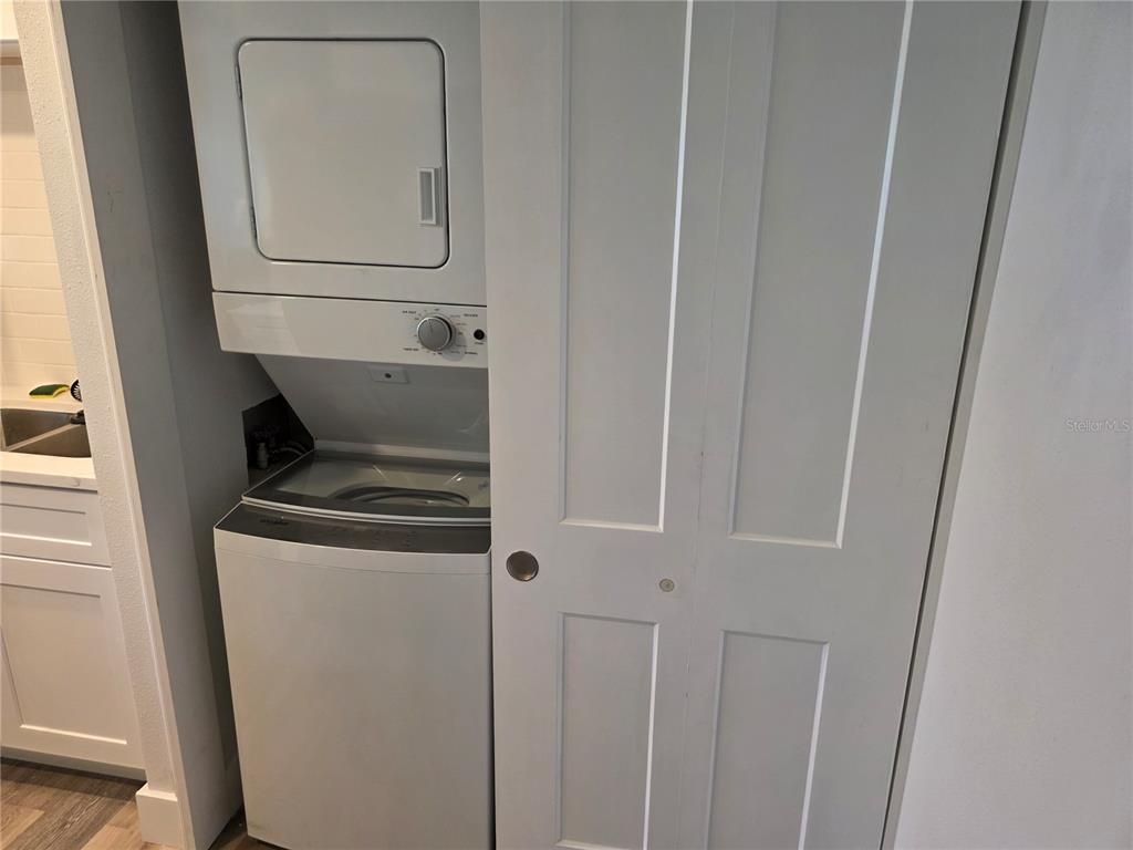 Interior, Utility Closets, Washer, Wood Texture Flooring