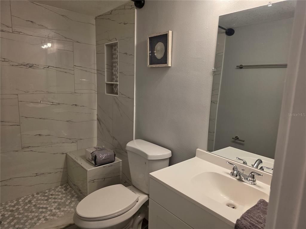 Bathroom, Interior, Marble Walls