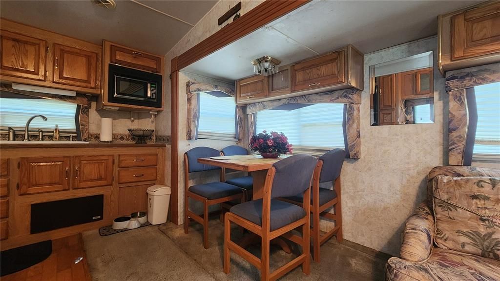Dining room, Interior, Kitchen
