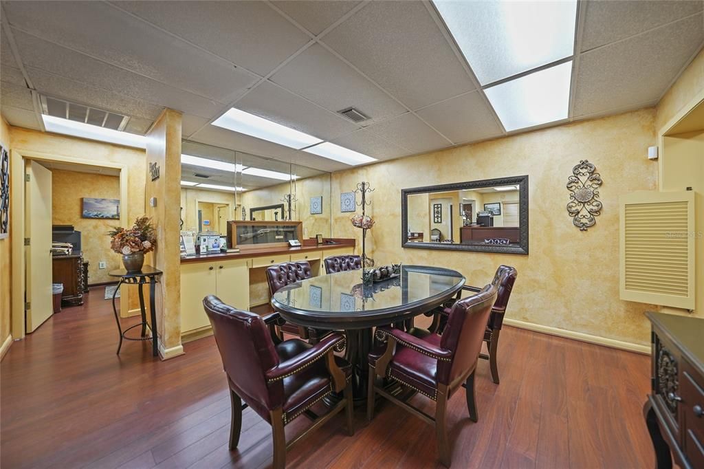 Dining room, Interior, Wood Texture Flooring