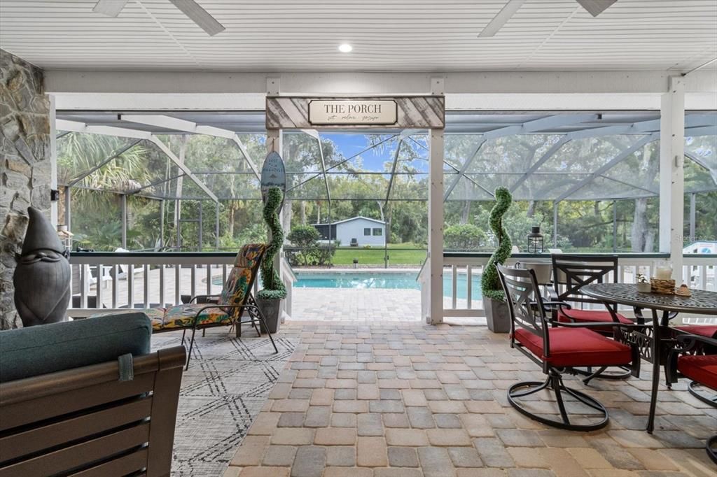 Glass Ceilings, Interior, Pool, Recessed Lighting, Sun Room