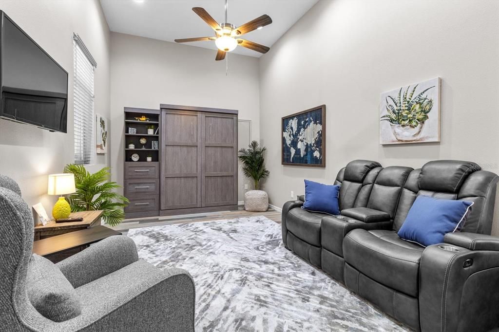 Home Theatre Room, Interior, Living room, Recessed Lighting, Theatre Room