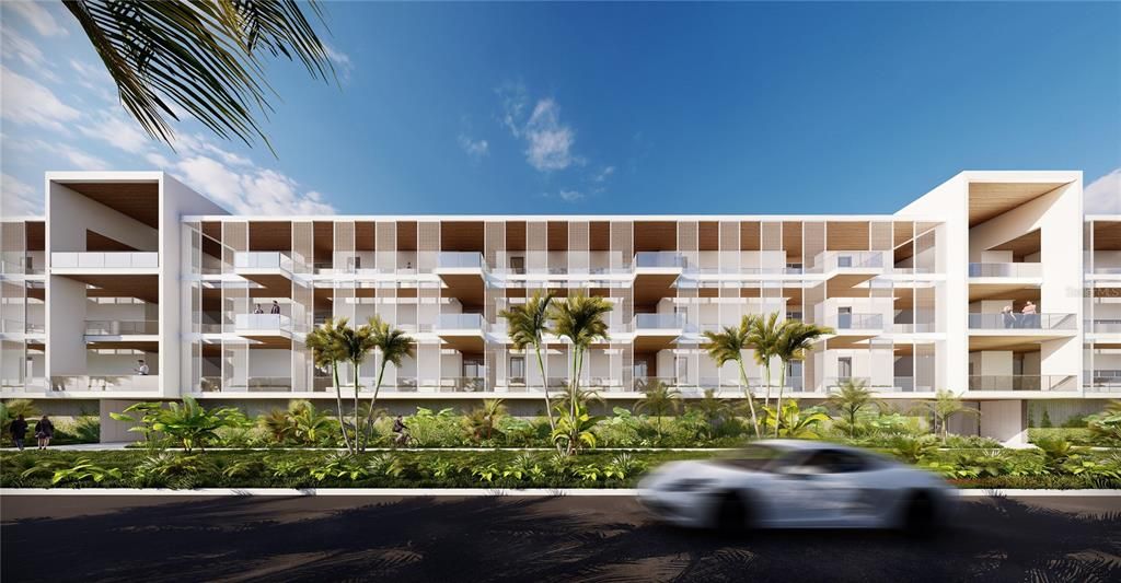 Exterior, Facade, Condo Building