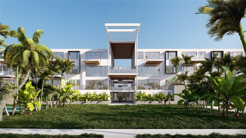 Backyard, Exterior, Facade, Modern