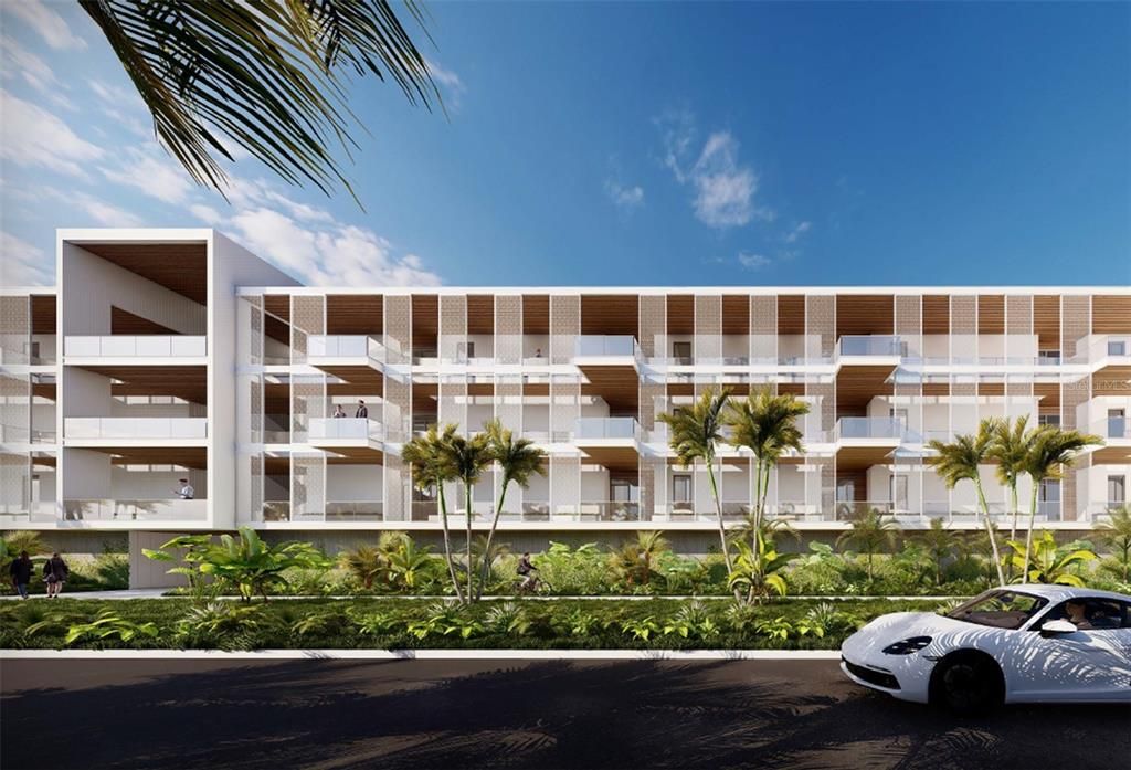 Exterior, Facade, Condo Building