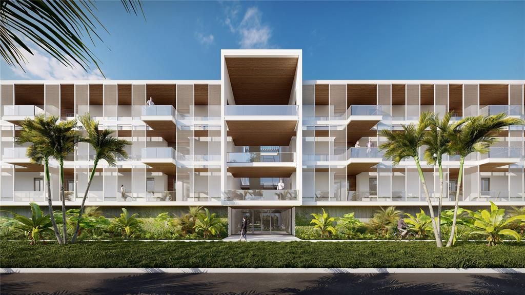 Exterior, Facade, Condo Building