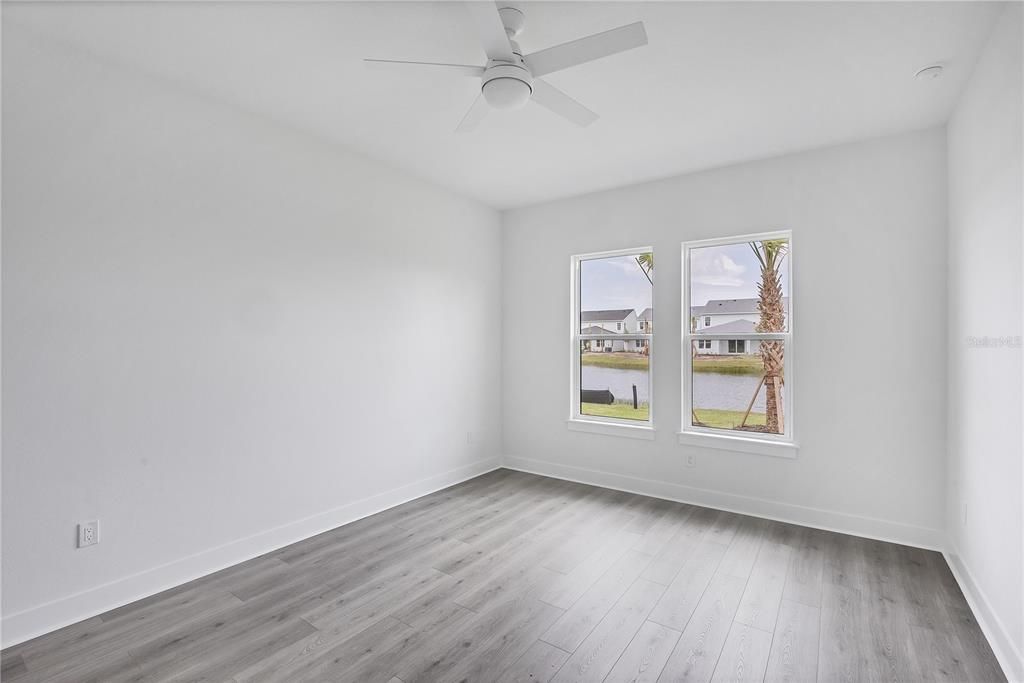 Empty room, Interior, Water, Wood Texture Flooring