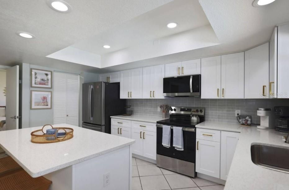 Interior, Kitchen, Recessed Lighting