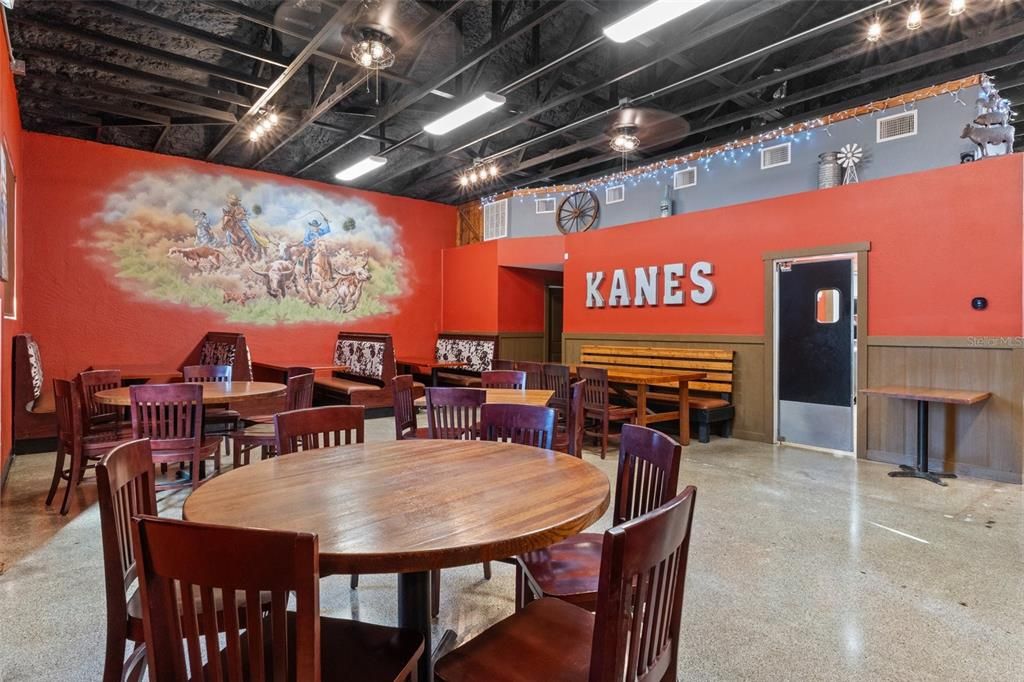 Dining room, Interior