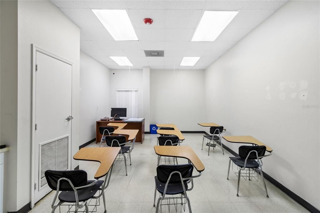 Home Office, Interior, Recessed Lighting