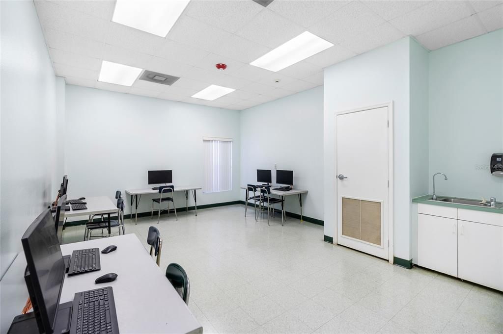 Home Office, Interior, Recessed Lighting