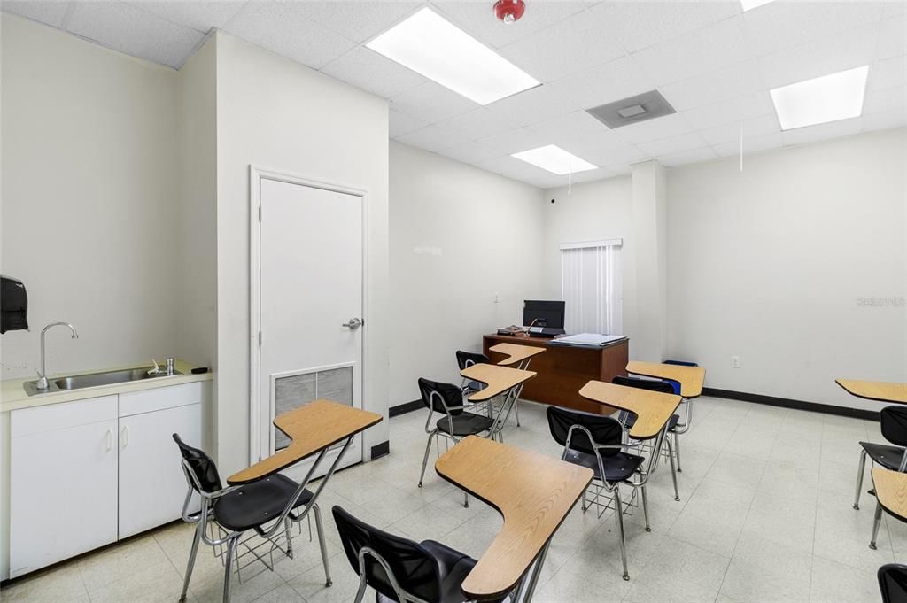 Home Office, Interior, Recessed Lighting