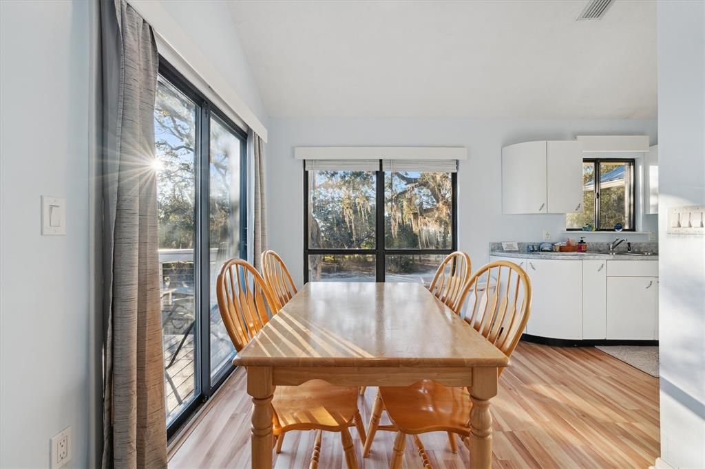 Dining room, Interior, Wood Texture Flooring