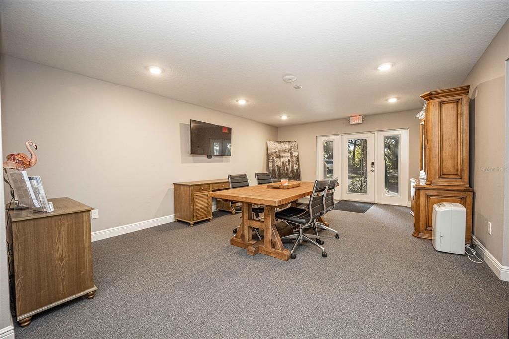 Home Office, Interior, Recessed Lighting