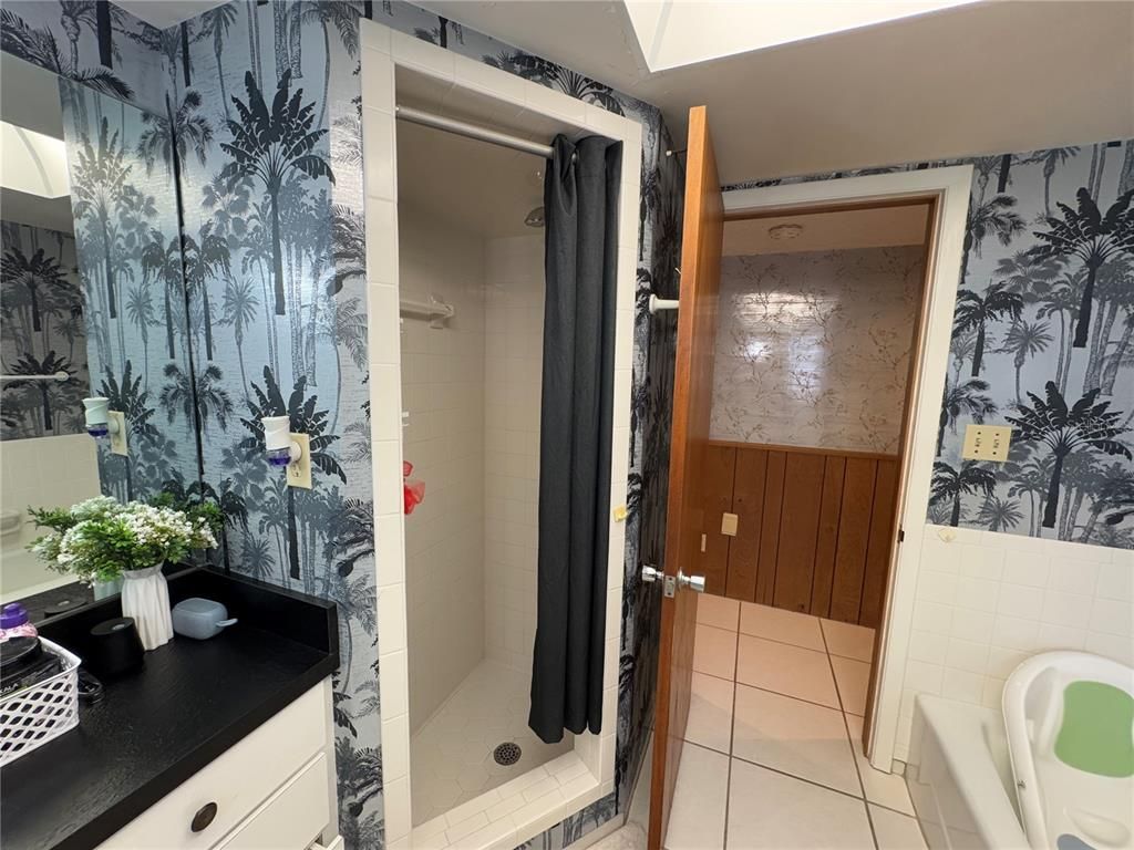 Bathroom, Interior, Wooden Walls