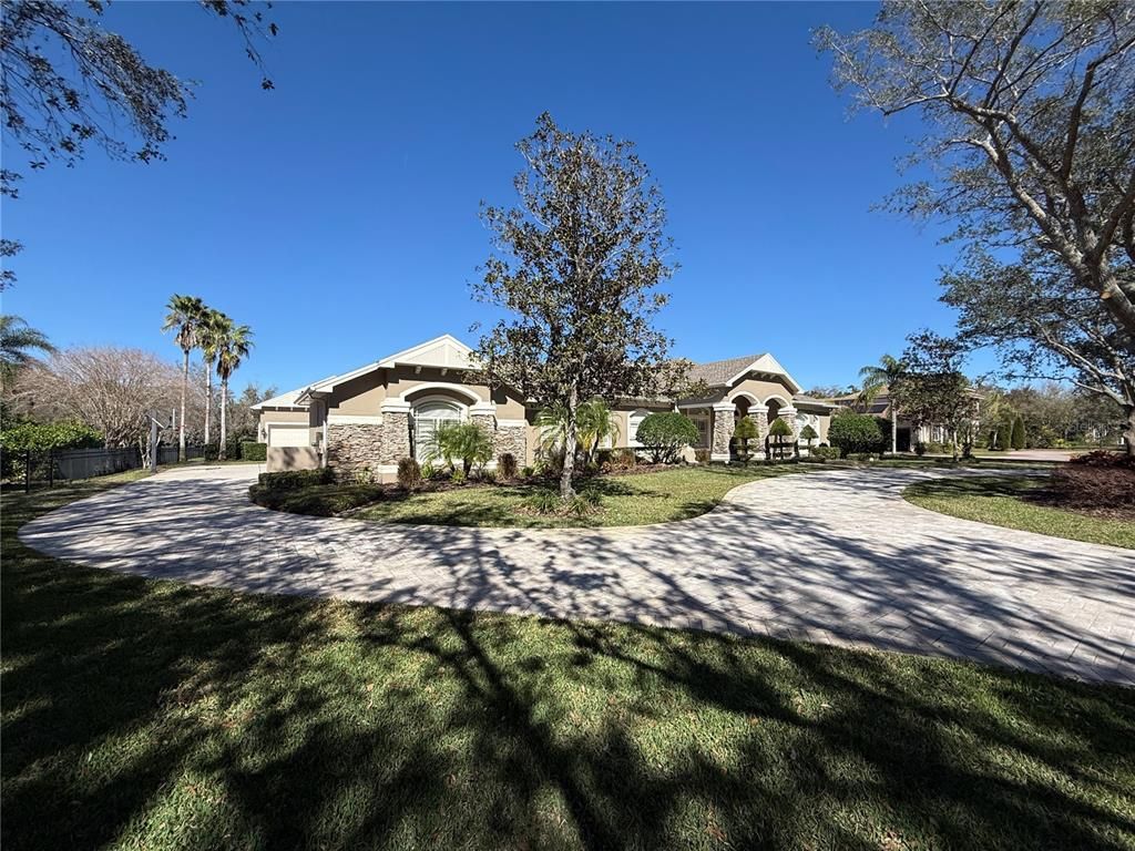 Backyard, Exterior, Facade, French Provincial