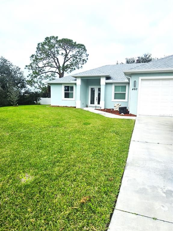 Attached, Backyard, Exterior, Facade, Ranch