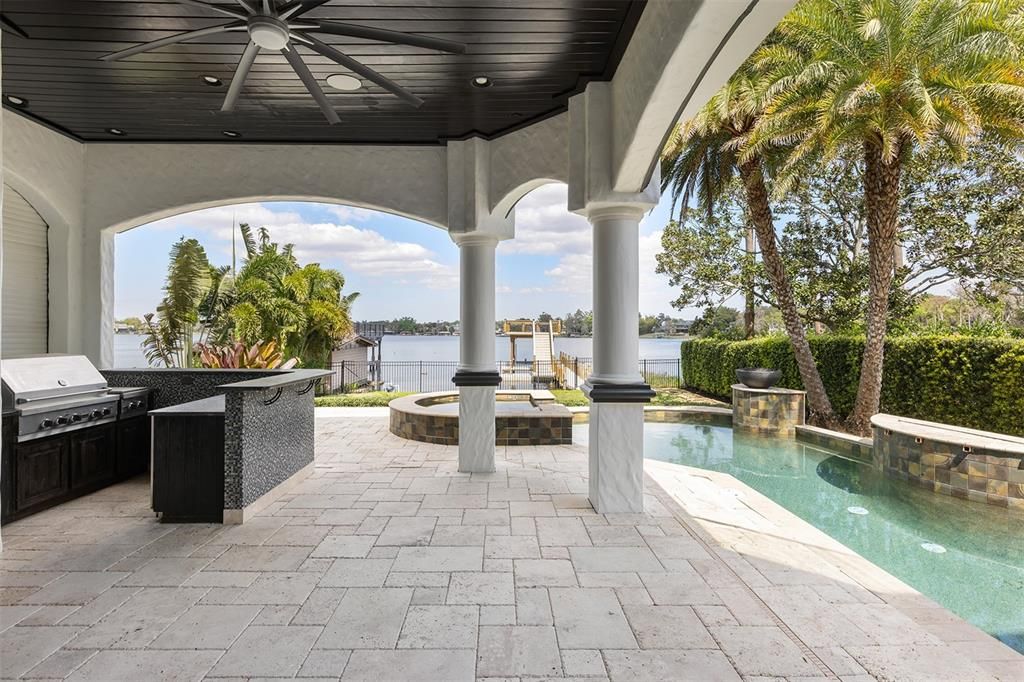 Exterior, Outdoor Kitchen, Pool, Water