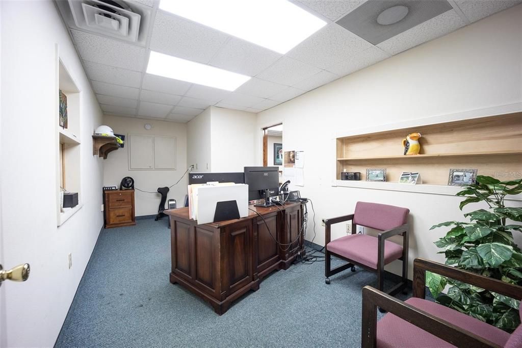 Home Office, Interior, Recessed Lighting