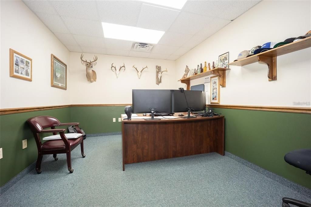 Home Office, Interior, Recessed Lighting