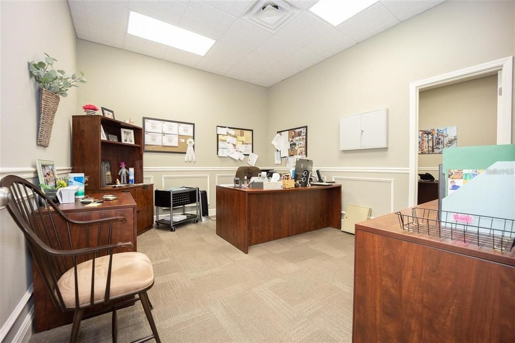 Home Office, Interior, Recessed Lighting