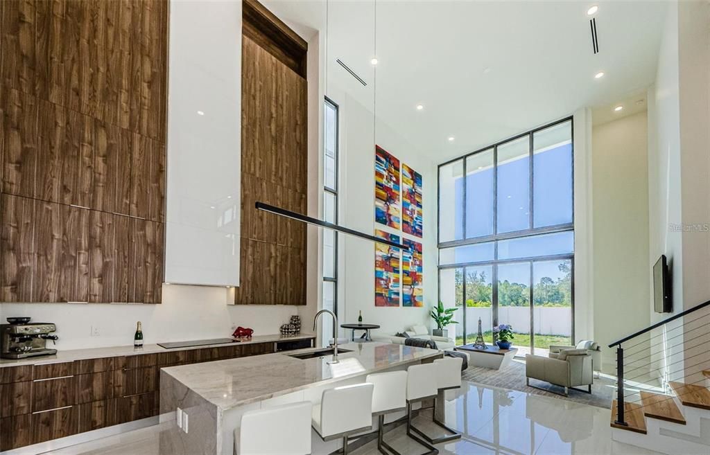 Interior, Kitchen, Recessed Lighting