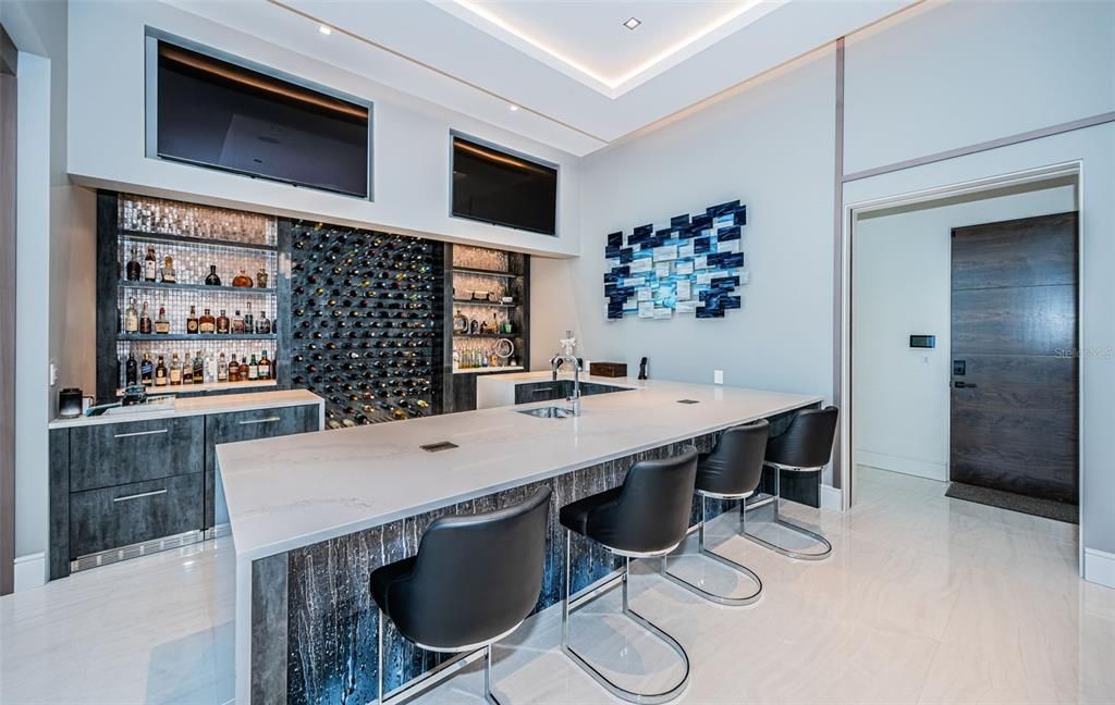 Interior, Marble, Recessed Lighting