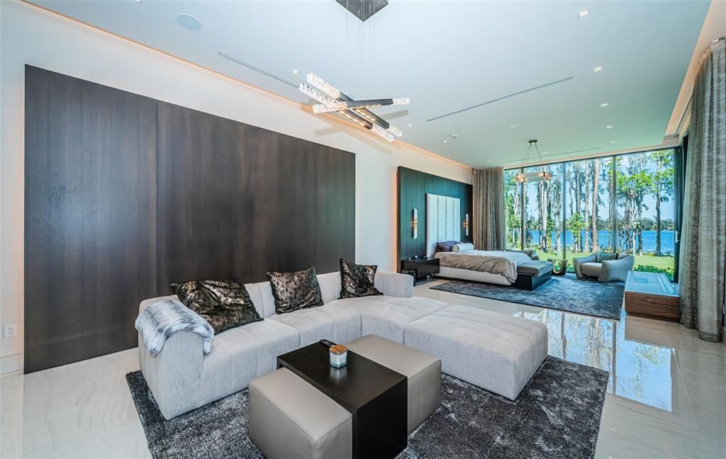 Interior, Living room, Pendant Lights, Recessed Lighting, Water