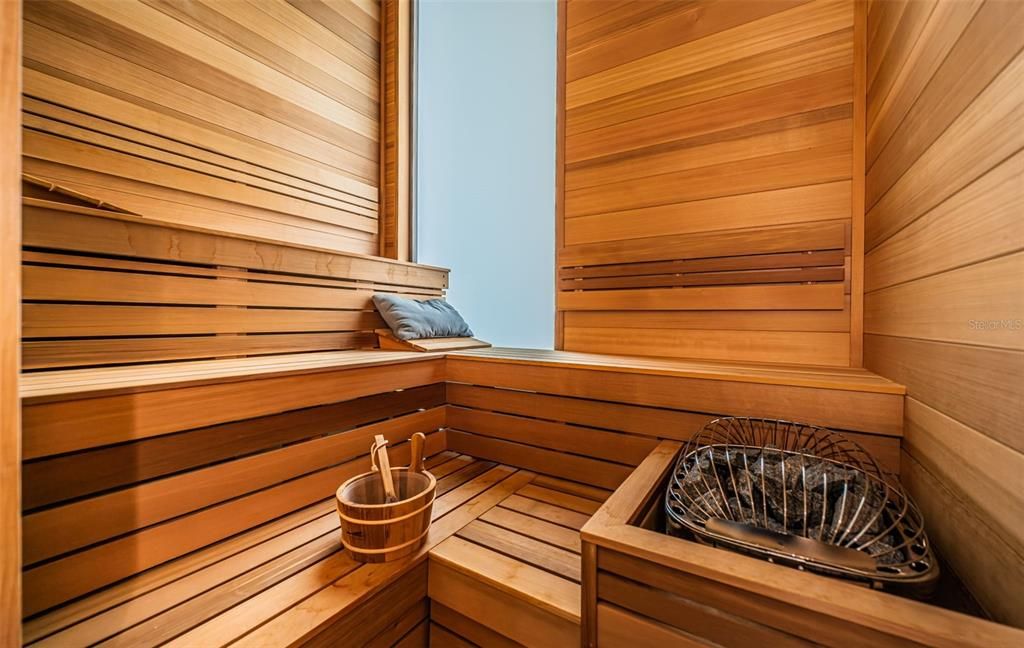 Interior, Sauna Room