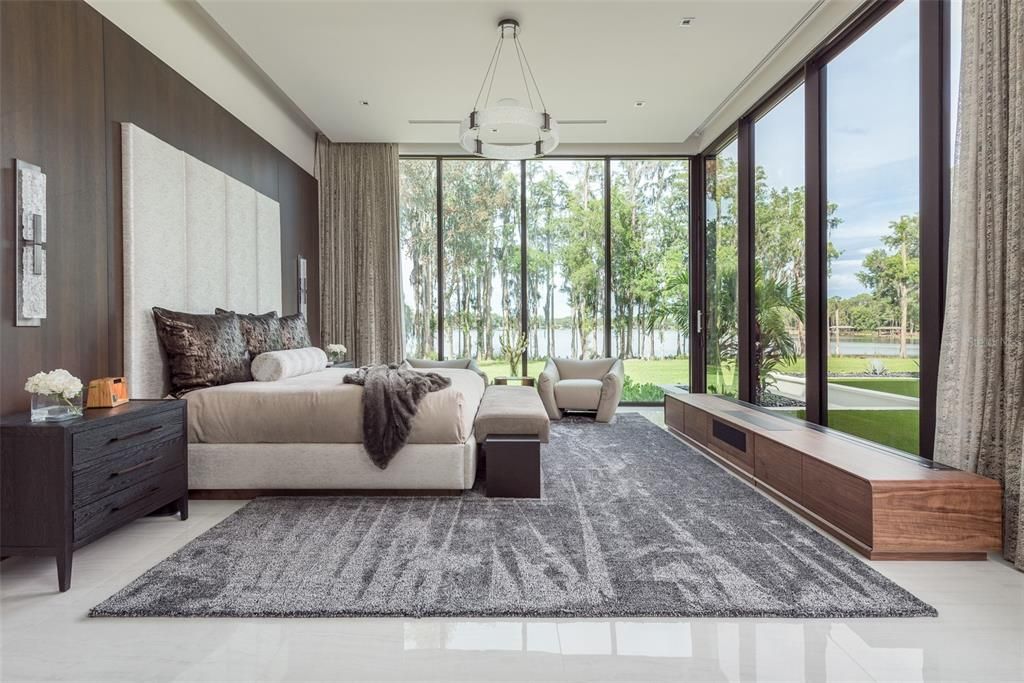 Bedroom, Interior, Recessed Lighting, Sun Room