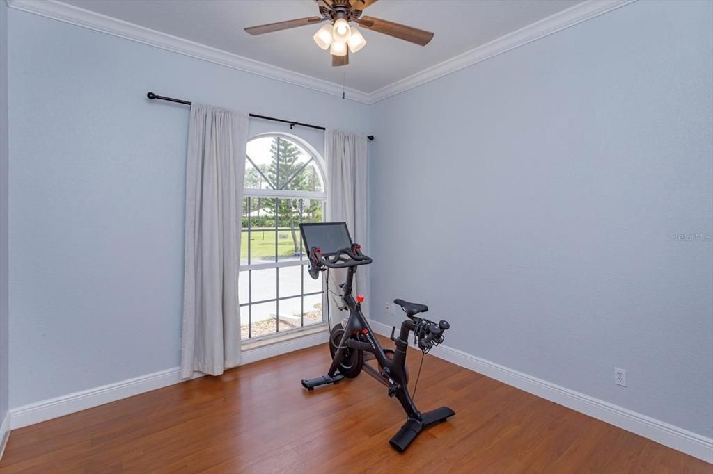 Fitness Equipment, Interior, Wood Texture Flooring