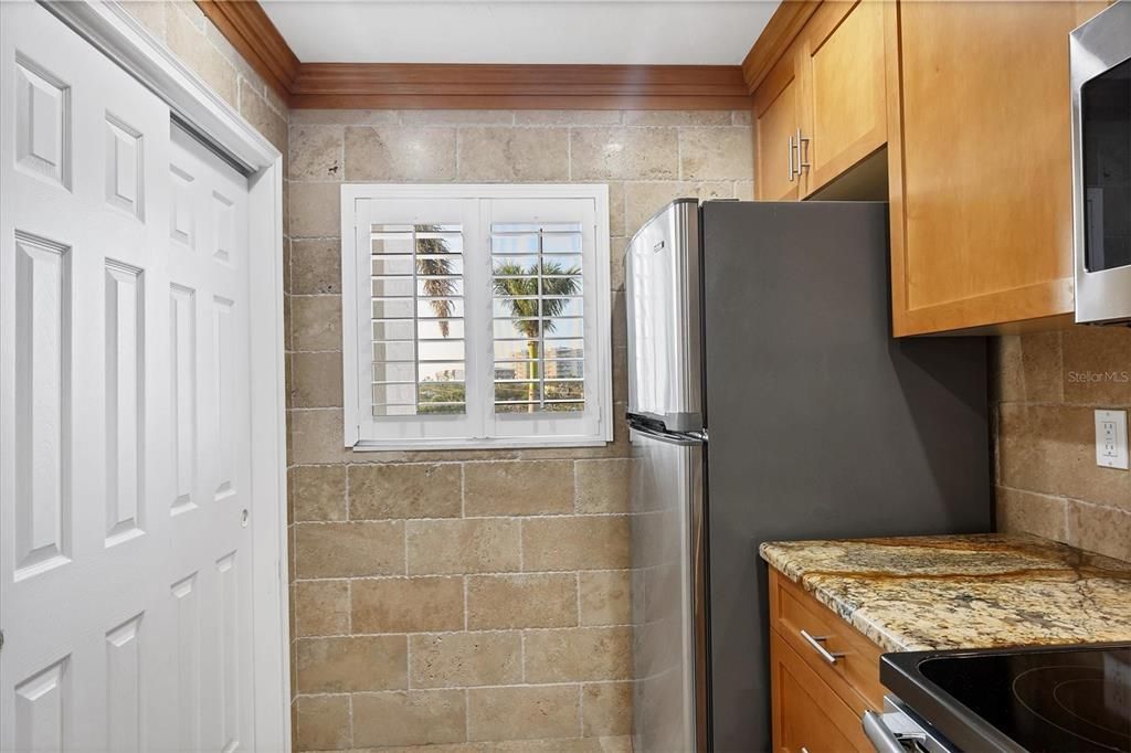 Interior, Kitchen, Stone Walls