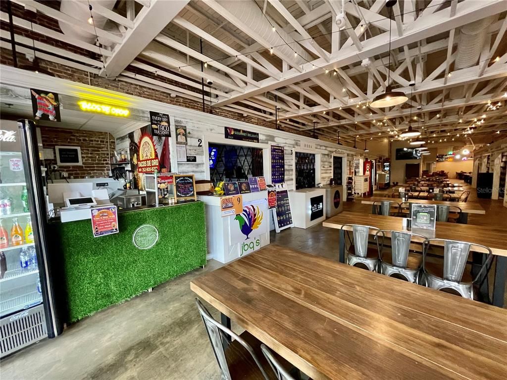 Dining room, Interior, Stone Walls