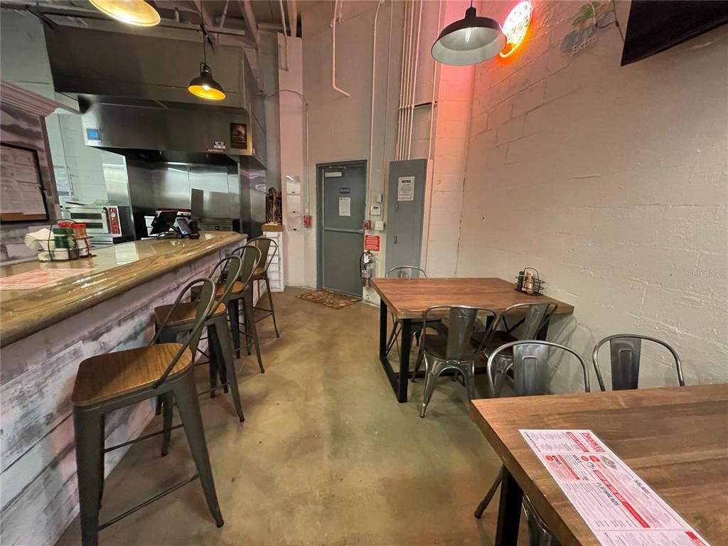 Dining room, Interior, Pendant Lights