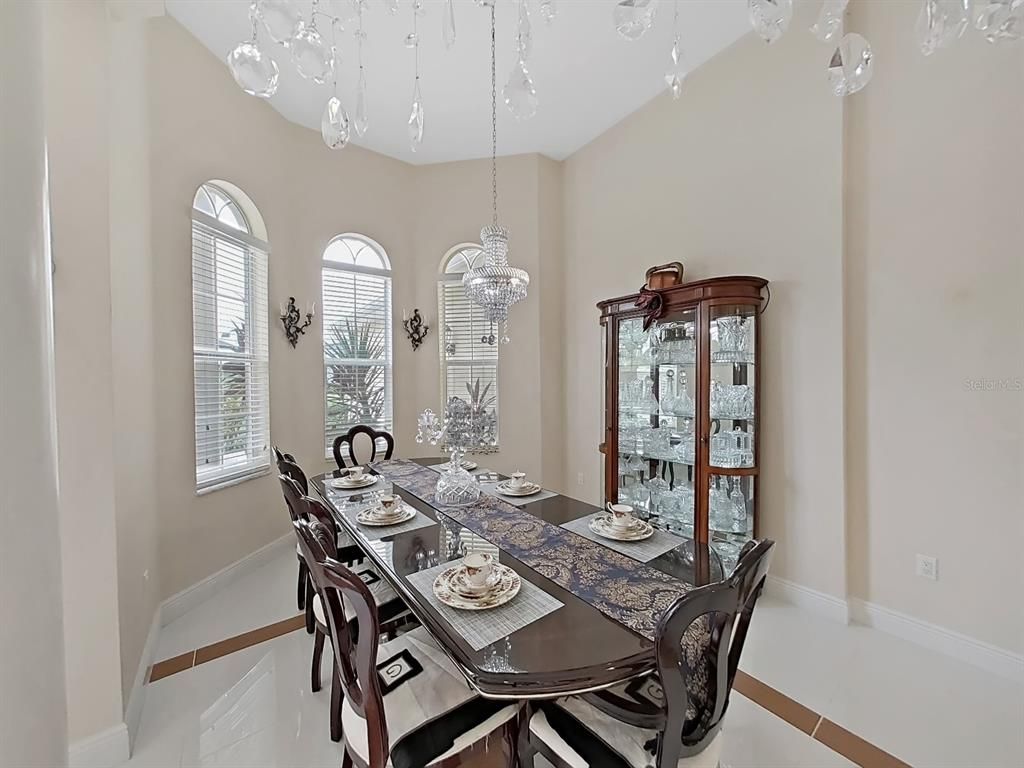 Dining room, Interior, Pendant Lights