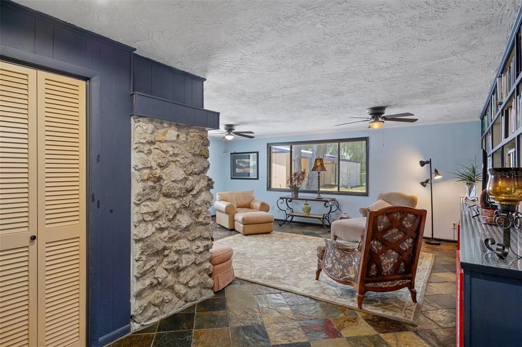 Interior, Stone Walls