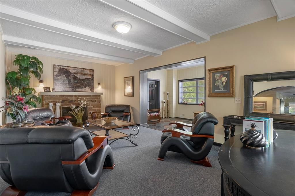 Fireplace, Interior, Living room