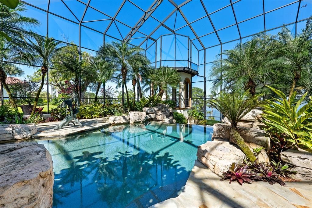 Glass Ceilings, Interior, Pool, Sun Room