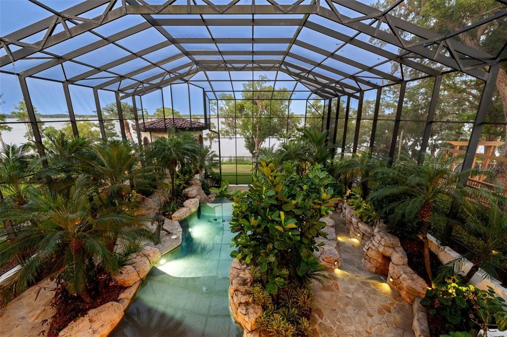 Glass Ceilings, Interior, Pool, Sun Room