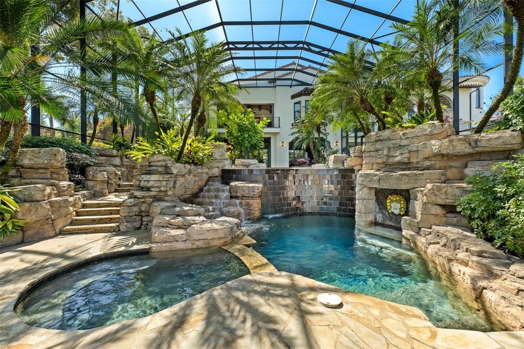 Glass Ceilings, Interior, Pool, Sun Room