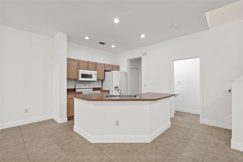 Interior, Kitchen, Recessed Lighting