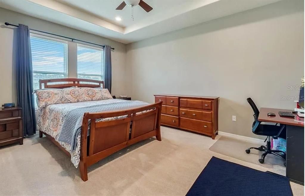 Bedroom, Home Office, Interior, Recessed Lighting