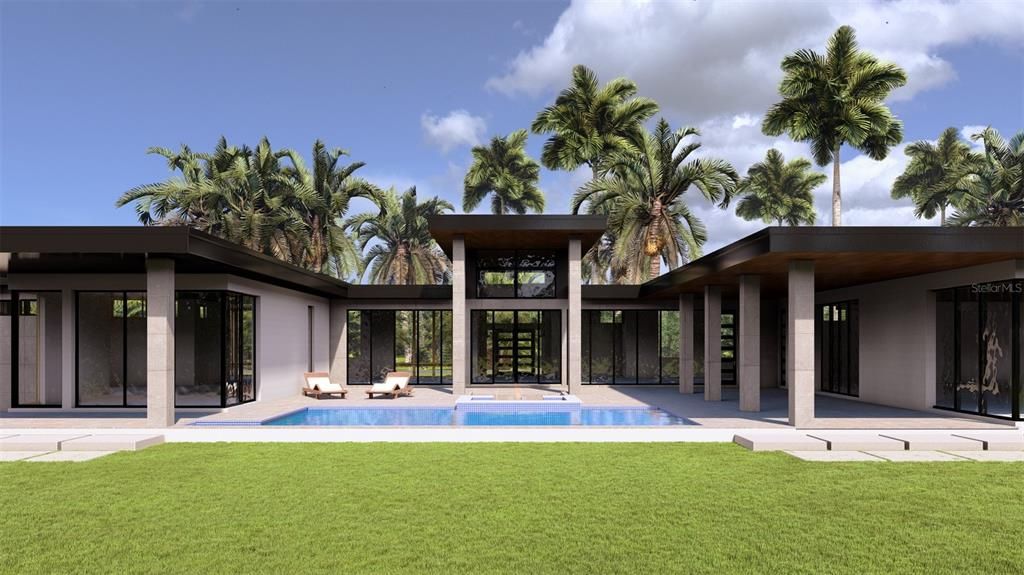 Backyard, Exterior, Pool