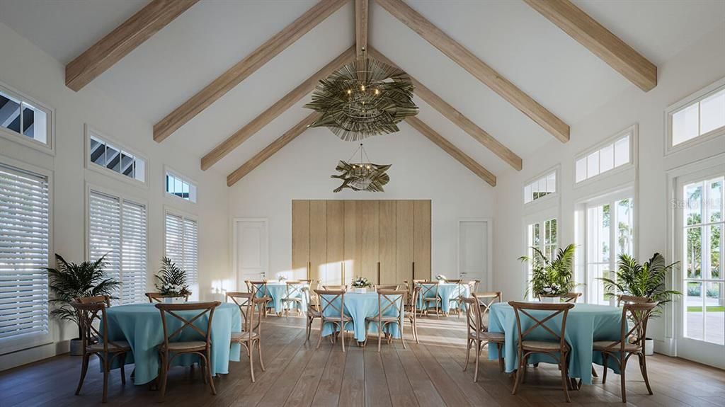 Dining room, Interior, Wooden Beams, Wood Texture Flooring