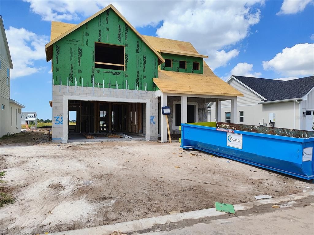 Backyard, Exterior, Facade, Farmhouse